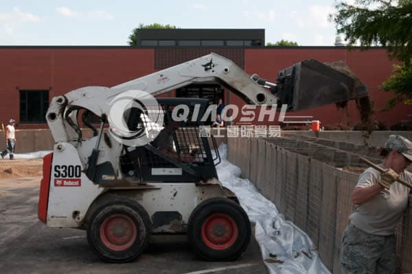 Hesco blast defence wall_Army barrier Qiaoshi